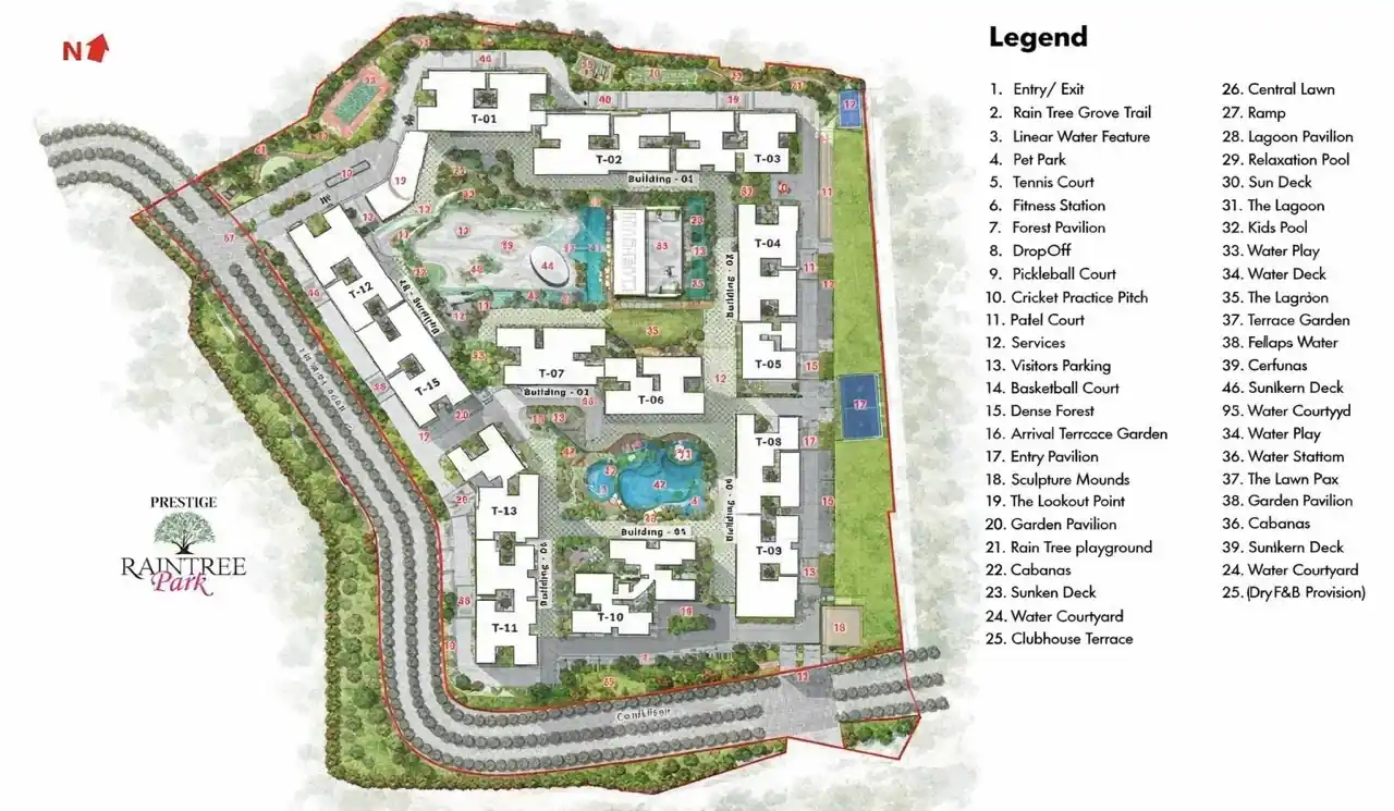 Prestige Evergreen Master Plan Prestige Evergreen Masterplan